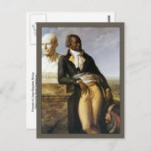 Portret van Jean-Baptiste Belley Briefkaart (Voorkant / Achterkant)