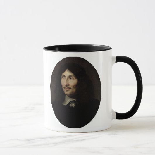 Portret van Jean-Baptiste Colbert de Torcy Mok (Rechts)