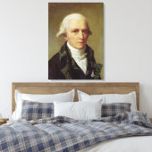 Portret van Jean-Baptiste de Monet Canvas Afdruk (Insitu (Slaapkamer))
