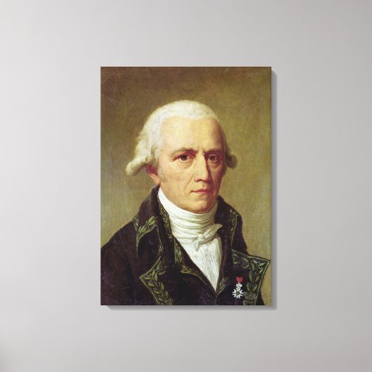 Portret van Jean-Baptiste de Monet Canvas Afdruk (Voorkant)