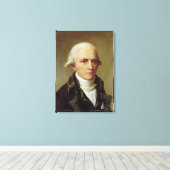 Portret van Jean-Baptiste de Monet Canvas Afdruk (Insitu (Houten vloer))