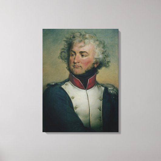 Portret van Jean Baptiste Kleber 2 Canvas Afdruk (Voorkant)