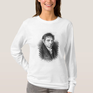Portret van Jean Baptiste Say T-shirt