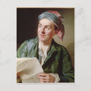 Portret van Jean-Francois Marmontel 1767 Briefkaart