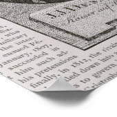 Portret van Jean-Jacques Dessalines Poster (Hoek)