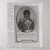 Portret van Jean-Jacques Dessalines Poster (Voorkant)