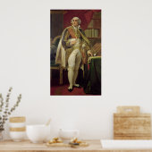 Portret van Jean-Jacques-Regis de Cambaceres Poster (Keuken)