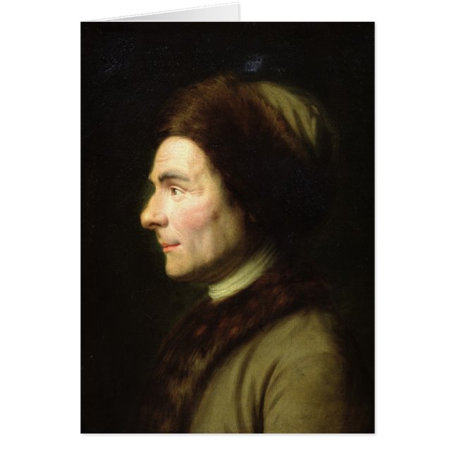 Portret van Jean-Jacques Rousseau (Voorkant)