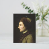 Portret van Jean-Jacques Rousseau Briefkaart (Staand voorkant)