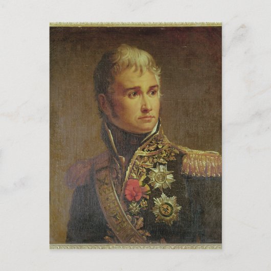 Portret van Jean-Lannes Duke van Montebello Briefkaart (Voorkant)