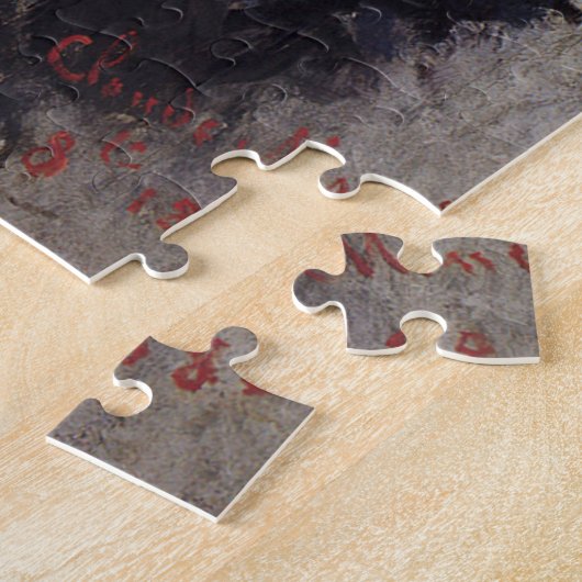 Portret van Jean Monet Monet Fine Art Legpuzzel (Zijkant)