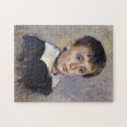 Portret van Jean Monet Monet Fine Art Legpuzzel (Horizontaal)