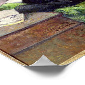 Portret van Jean Paul Aube en zijn zoon Poster (Hoek)