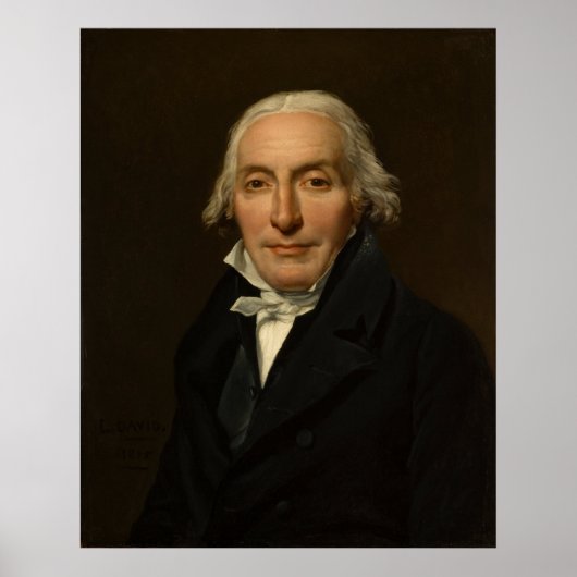 Portret van Jean-Pierre Delahaye Poster (Voorkant)