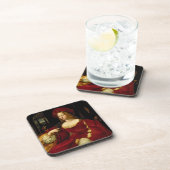 Portret van Jeanne of Aragon (c.1500-77), echtgeno Drankjes Onderzetter (Rechterzijde)