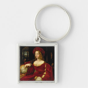 Portret van Jeanne of Aragon (c.1500-77), echtgeno Sleutelhanger
