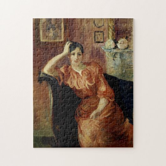 Portret van Jeanne Pontillon Legpuzzel (Verticaal)