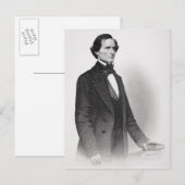 Portret van Jefferson Davis Briefkaart (Voorkant / Achterkant)