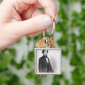 Portret van Jefferson Davis Sleutelhanger (Hand)