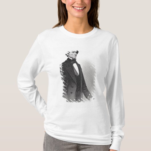 Portret van Jefferson Davis T-shirt (Voorkant)
