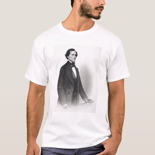 Portret van Jefferson Davis T-shirt (Voorkant)