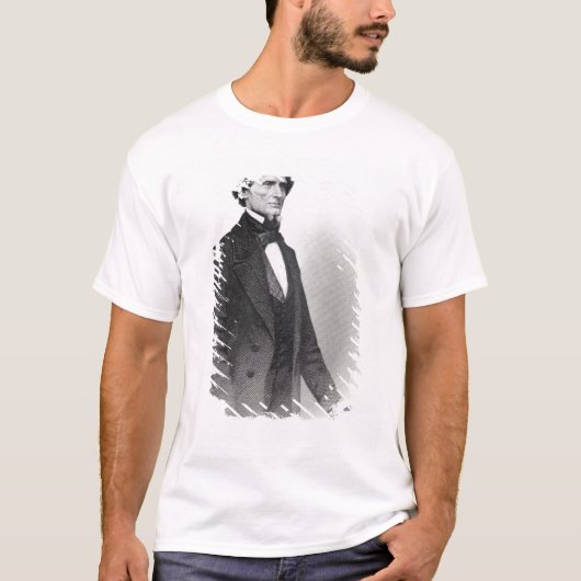 Portret van Jefferson Davis T-shirt (Voorkant)