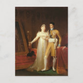 Portret van Jerome Bonaparte en zijn vrouw Briefkaart (Voorkant)