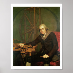 Portret van Jesse Ramsden (1735-1800) (olie op het Poster