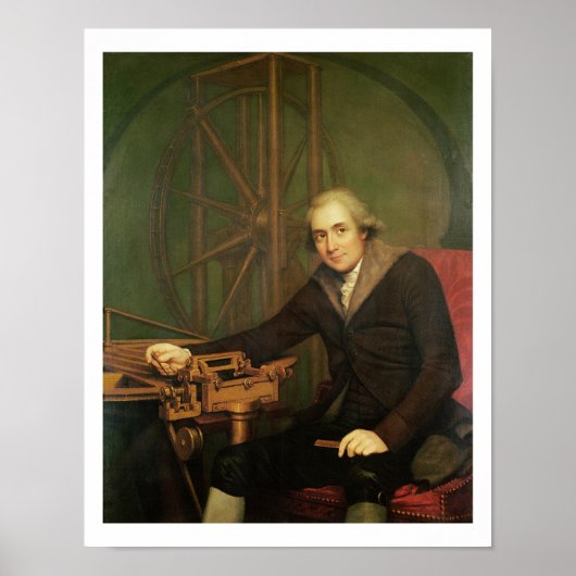 Portret van Jesse Ramsden (1735-1800) (olie op het Poster (Voorkant)