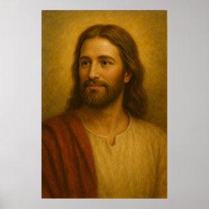 Portret van Jezus Christus #2™ LDS Muurkunst Poste Poster