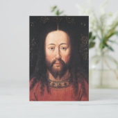 Portret van Jezus Christus door Jan van Eyck Kaart (Staand voorkant)