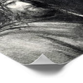 Portret van Jezus Christus Poster (Hoek)