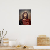 Portret van Jezus Poster (Keuken)