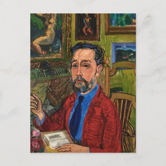 Portret van Joachim Gasquet | Raoul Dufy Briefkaart (Voorkant)