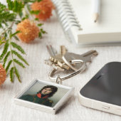 Portret van Joachim Murat King van Napels Sleutelhanger (Zijkant)