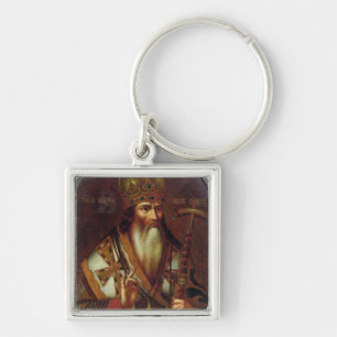 Portret van Joachim, patriarch van Moskou Sleutelhanger