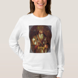Portret van Joachim, patriarch van Moskou T-shirt