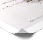 Portret van Joan of Arc (1412-31), 1787 (gekleurd) Poster (Hoek)