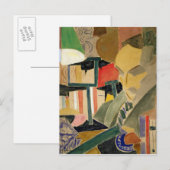 Portret van Joan Salvat-Papasseit 1918 Briefkaart (Voorkant / Achterkant)