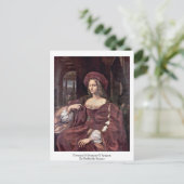 Portret van Joanna Aragon door Raffaello Sanzio Briefkaart (Staand voorkant)