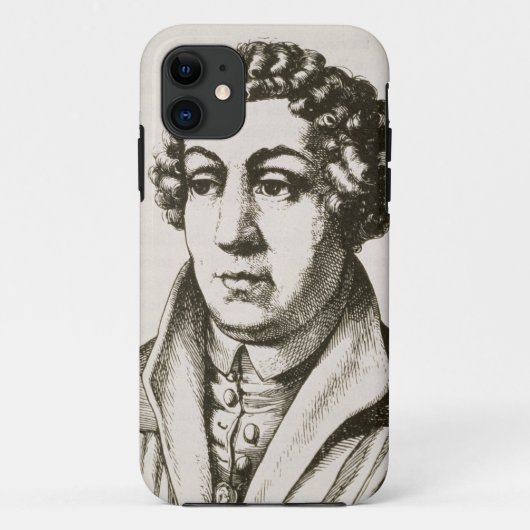 Portret van Johann Reuchlin (1455-1522), kopie van Case-Mate iPhone Case (Achterkant)