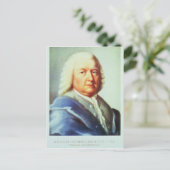Portret van Johann Sebastian Bach Briefkaart (Staand voorkant)