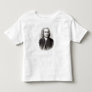 Portret van Johann Sebastian Bach Kinder Shirts