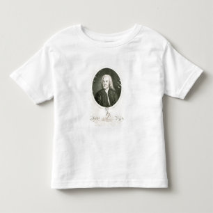 Portret van Johann Sebastian Bach Kinder Shirts