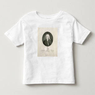 Portret van Johann Sebastian Bach Kinder Shirts