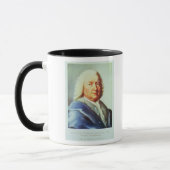Portret van Johann Sebastian Bach Mok (Links)