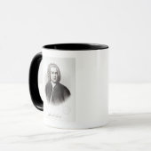 Portret van Johann Sebastian Bach Mok (Voorkant links)