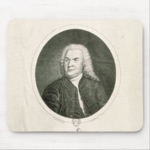 Portret van Johann Sebastian Bach Muismat