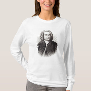 Portret van Johann Sebastian Bach T-shirt