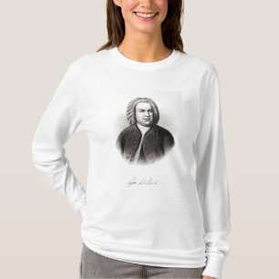 Portret van Johann Sebastian Bach T-shirt